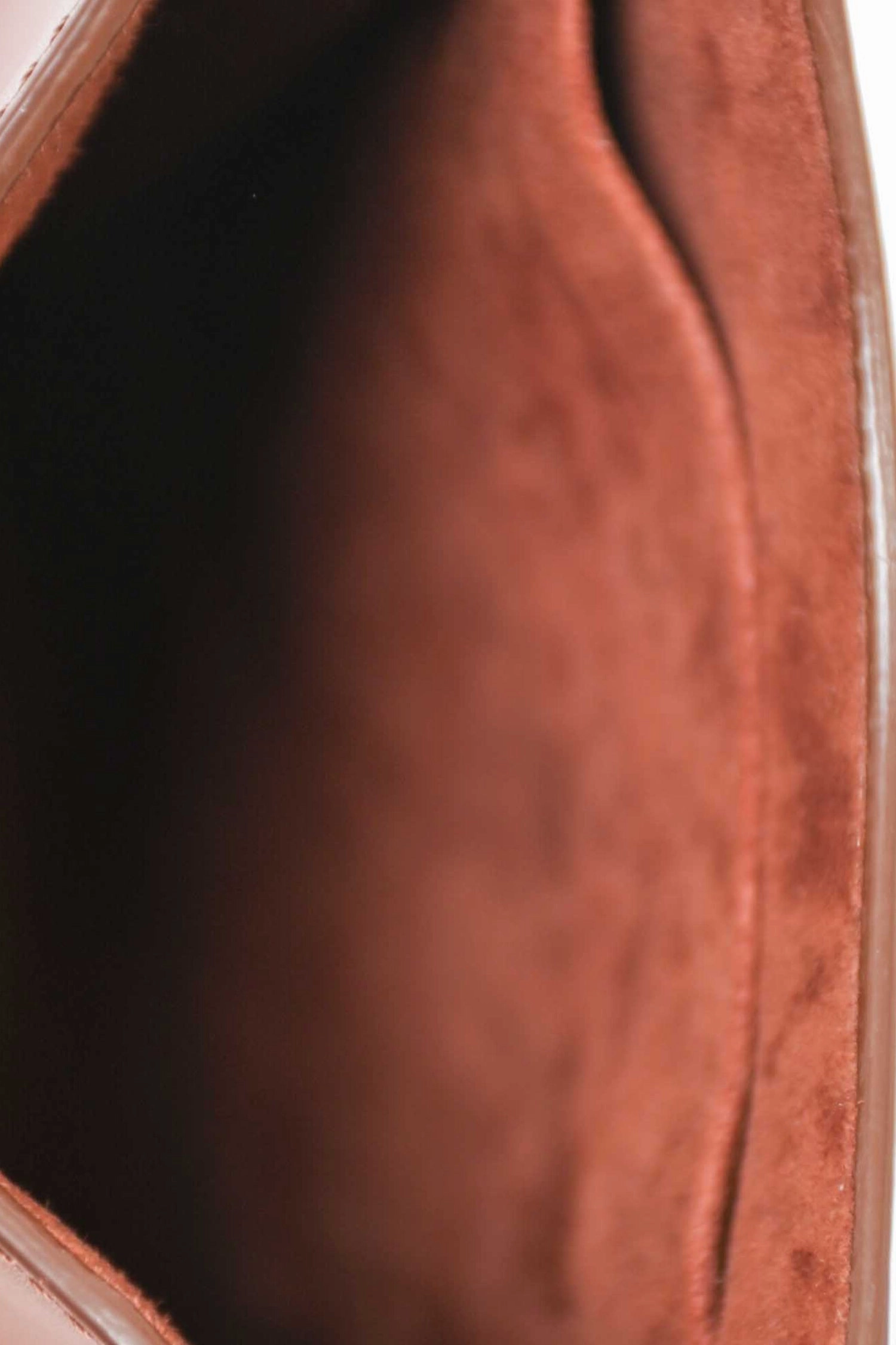 A.P.C Brown Leather Crossbody Pouch