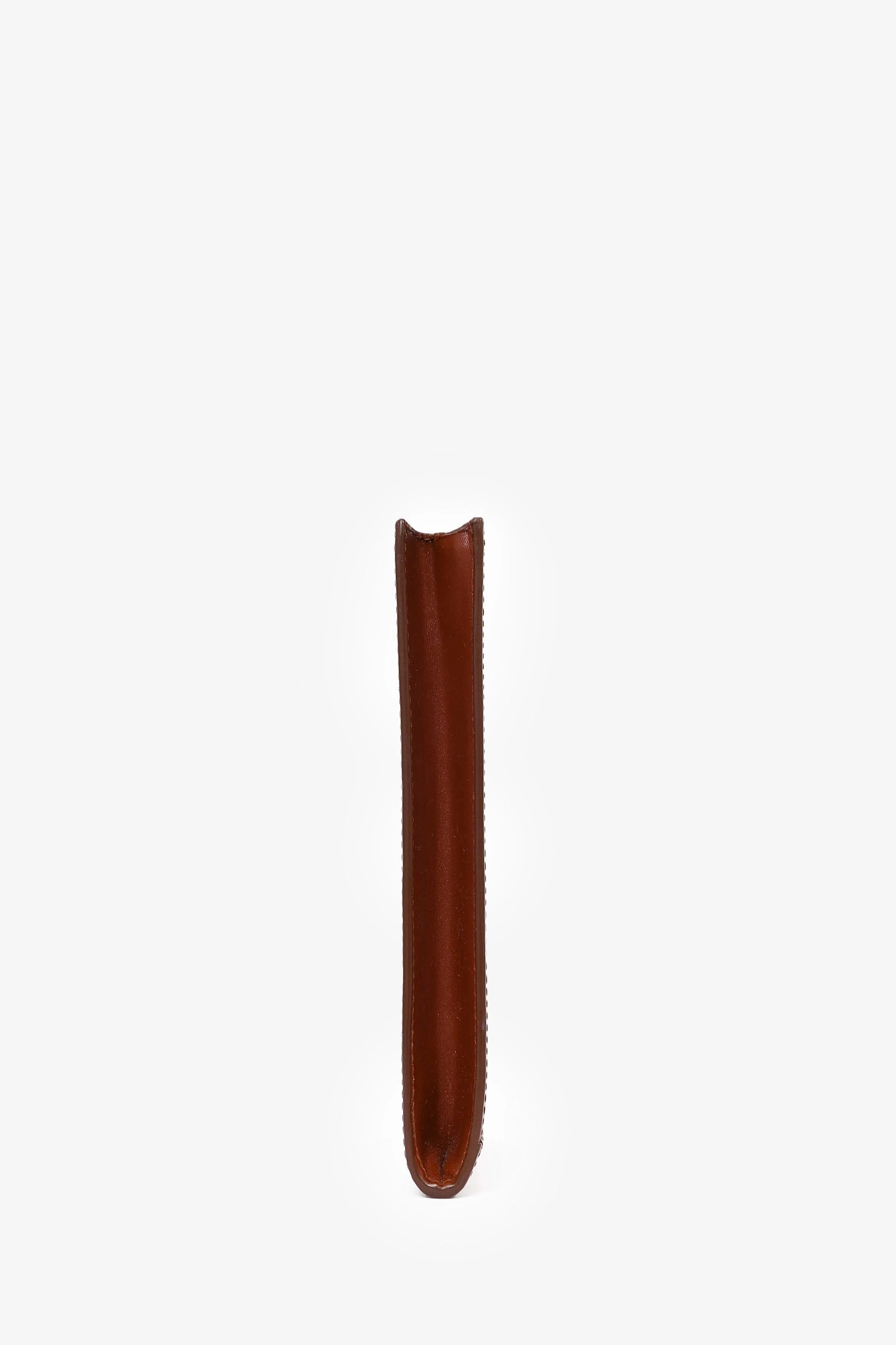 A.P.C Brown Leather Crossbody Pouch