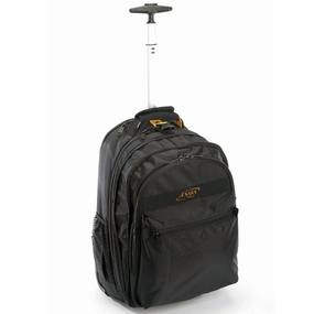 A.SAKS Expandable Trolley Laptop Backpack