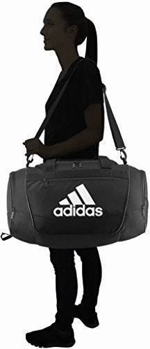 adidas Defender III medium duffel Bag, Black/White