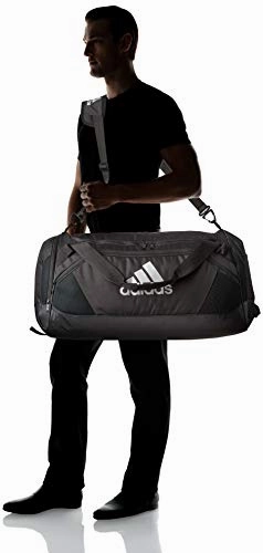 adidas Unisex Team Issue II Large Duffel Bag, Black, ONE SIZE