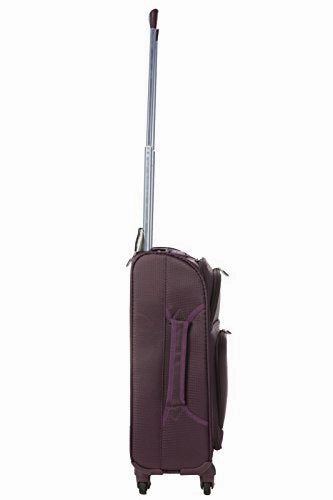Aerolite 22X14X9" Carry On Max Lightweight Upright Travel Trolley Bags Luggage Suitcase, 4 Wheel