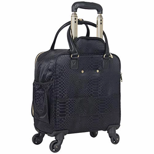 Aimee Kestenberg Parker 16" Lightweight Jacquard Anti-Theft RFID 13" Laptop & Tablet 4-Wheel