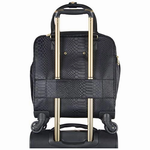 Aimee Kestenberg Parker 16" Lightweight Jacquard Anti-Theft RFID 13" Laptop & Tablet 4-Wheel