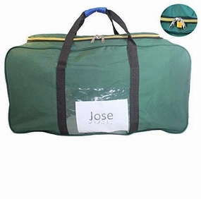 Airlines Jose's Eco Cuban-Homecoming 50lb 62" Duffel Bag   ID lock (Green) 2-Day-Shipping