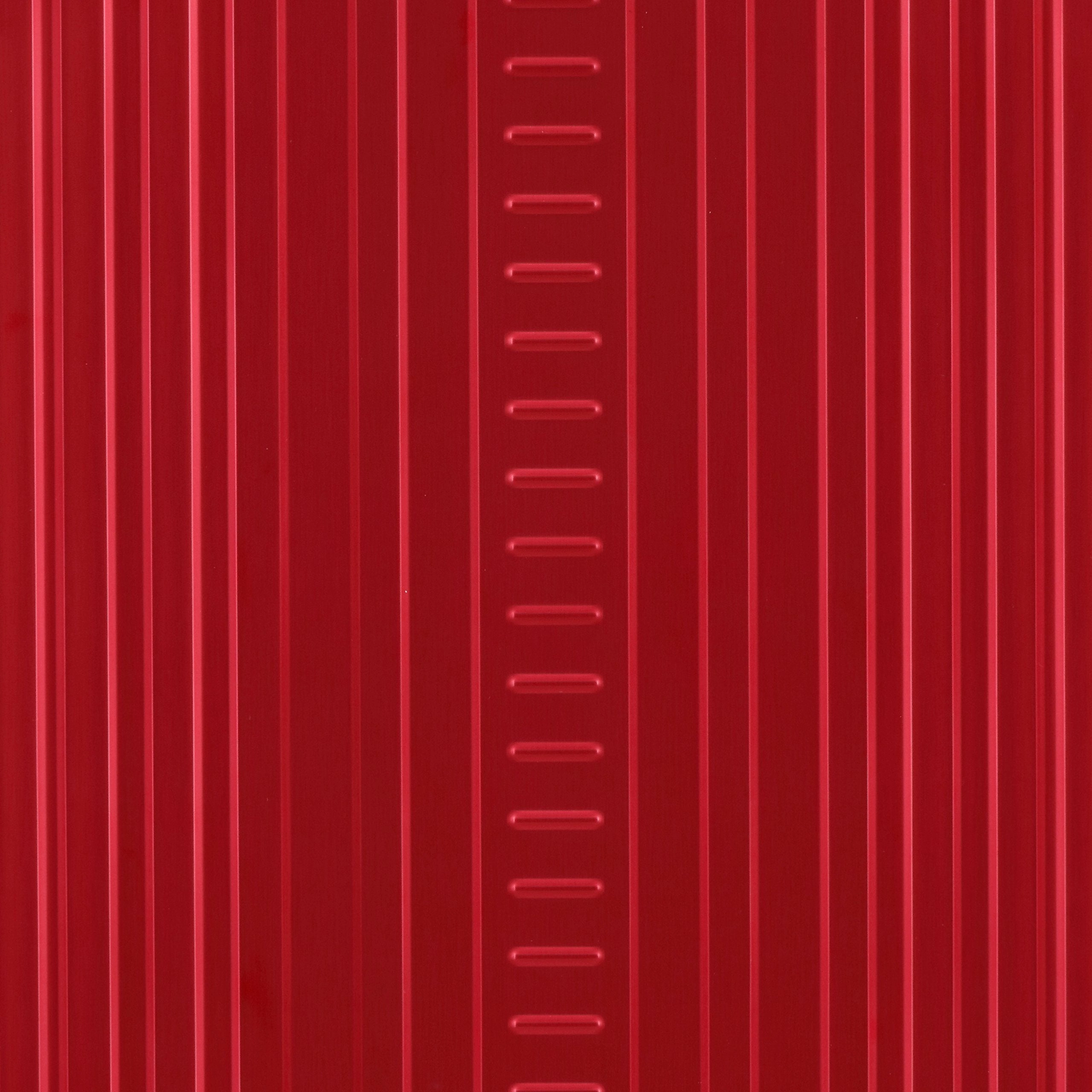 Aleon 30" Macro Traveler Aluminum Hardside Checked Luggage (Ruby) Red