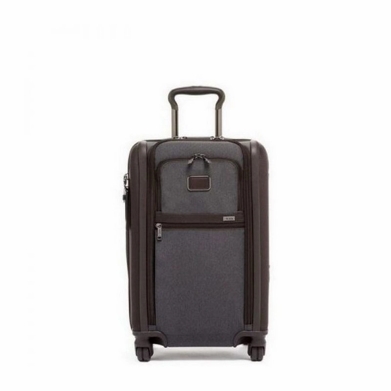 Alpha 3 Int. Dual Access 4w Carry-On // Anthracite