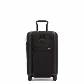 Alpha 3 International Expandable 4 Wheeled Carry-On Black