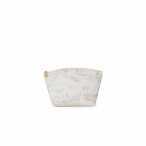 Alviero Martini Prima Classe White Polyester Leather Accessory