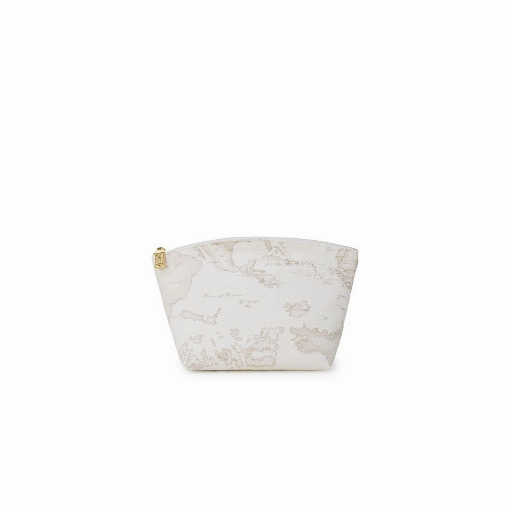 Alviero Martini Prima Classe White Polyester Leather Accessory