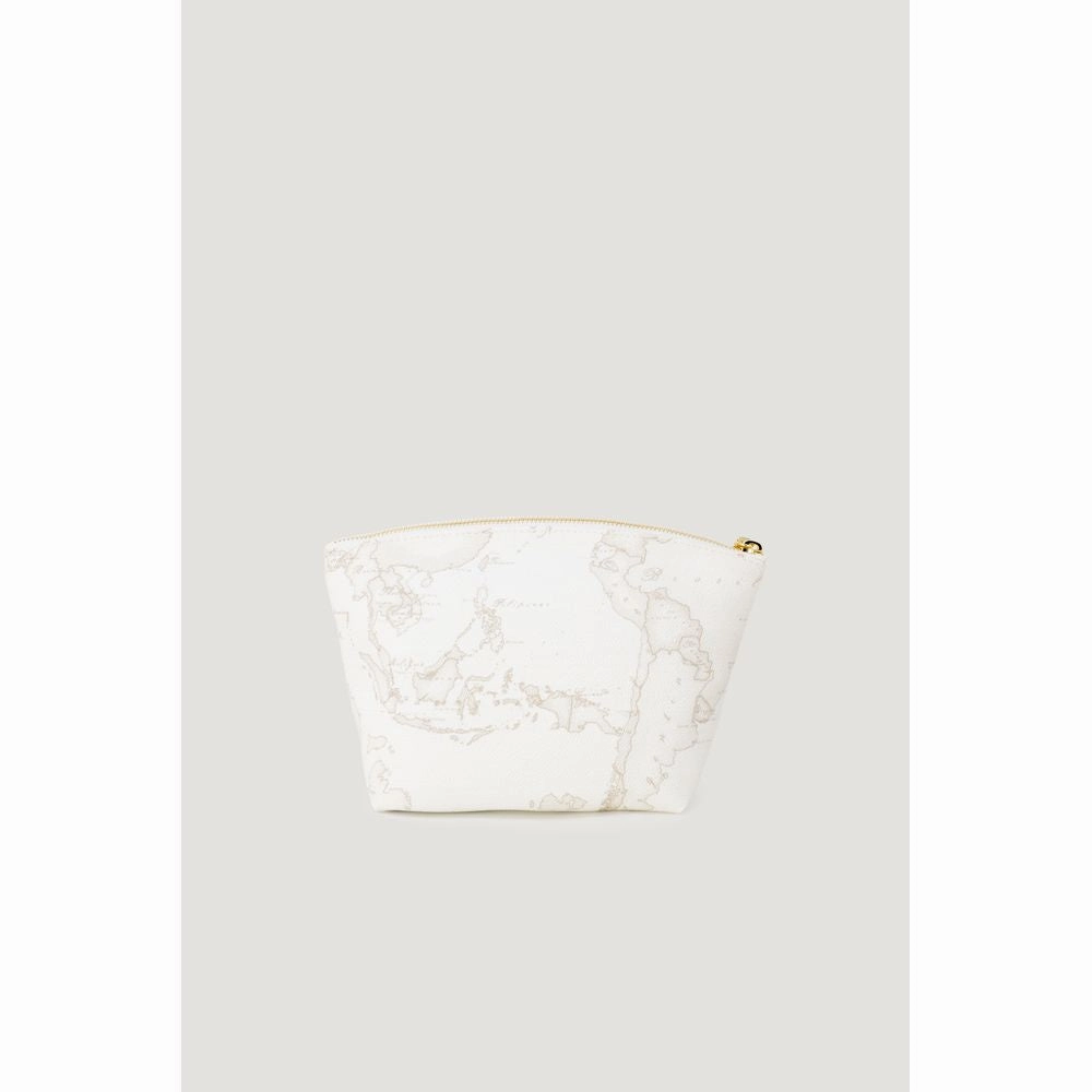 Alviero Martini Prima Classe White Polyester Leather Accessory