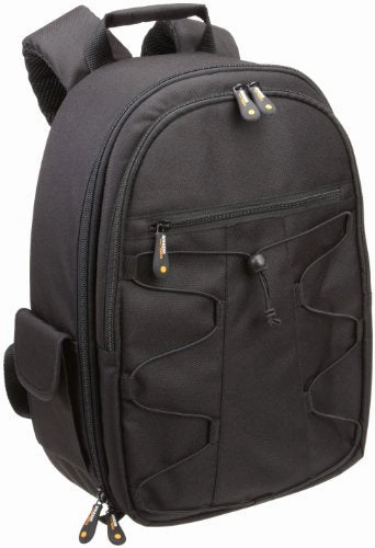 Amazonbasics Backpack For Slr/Dslr Cameras And Accessories - Black