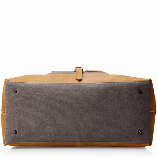 AmazonBasics Canvas Duffel Bag, Grey
