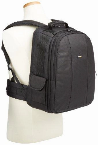 Amazonbasics Dslr And Laptop Backpack - Orange Interior
