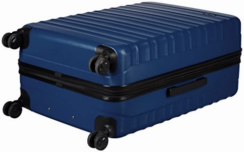 Amazonbasics Hardside Spinner Luggage - 3 Piece Set (20", 24", 28"), Navy Blue