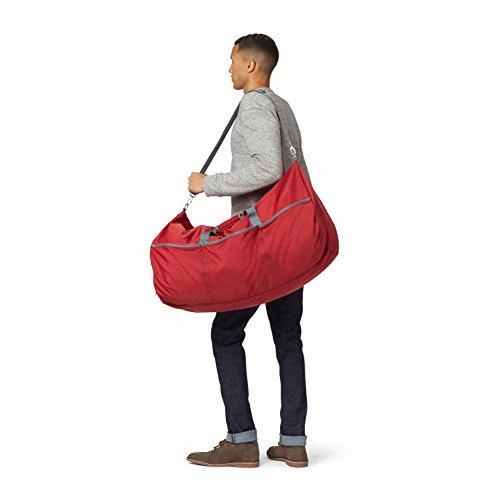 Amazonbasics Large Duffel Bag, Red