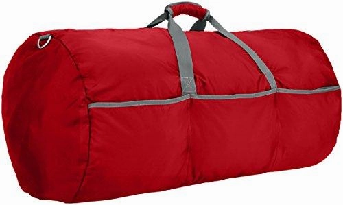 Amazonbasics Large Duffel Bag, Red