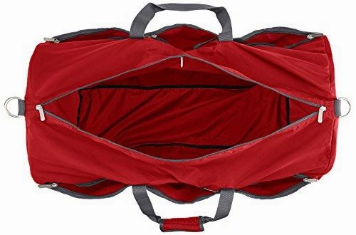 Amazonbasics Large Duffel Bag, Red