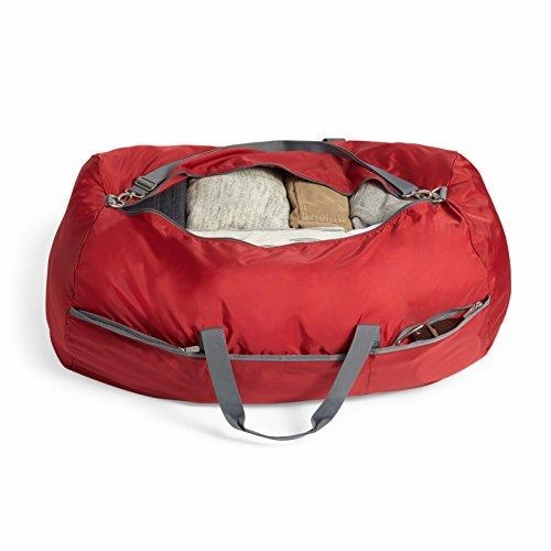 Amazonbasics Large Duffel Bag, Red