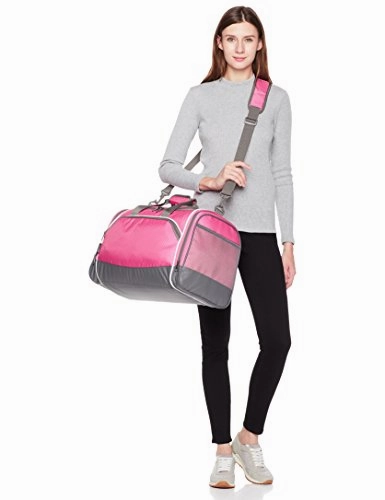 Amazonbasics Sports Duffel - Small, Pink