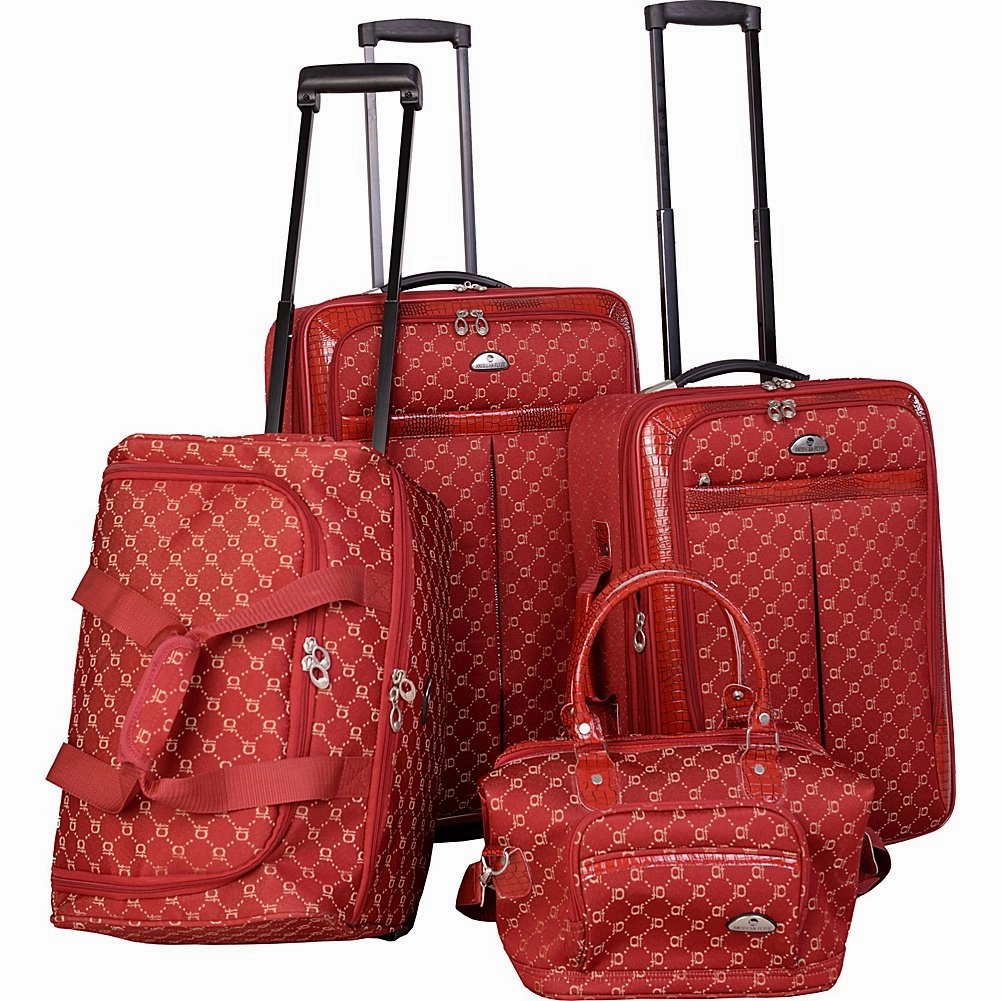 American Flyer Signature 4 Piece Set -Wheel Luggage Sets