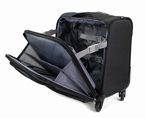 American Green Travel Franklin Spinner Laptop Briefcase, 17" L