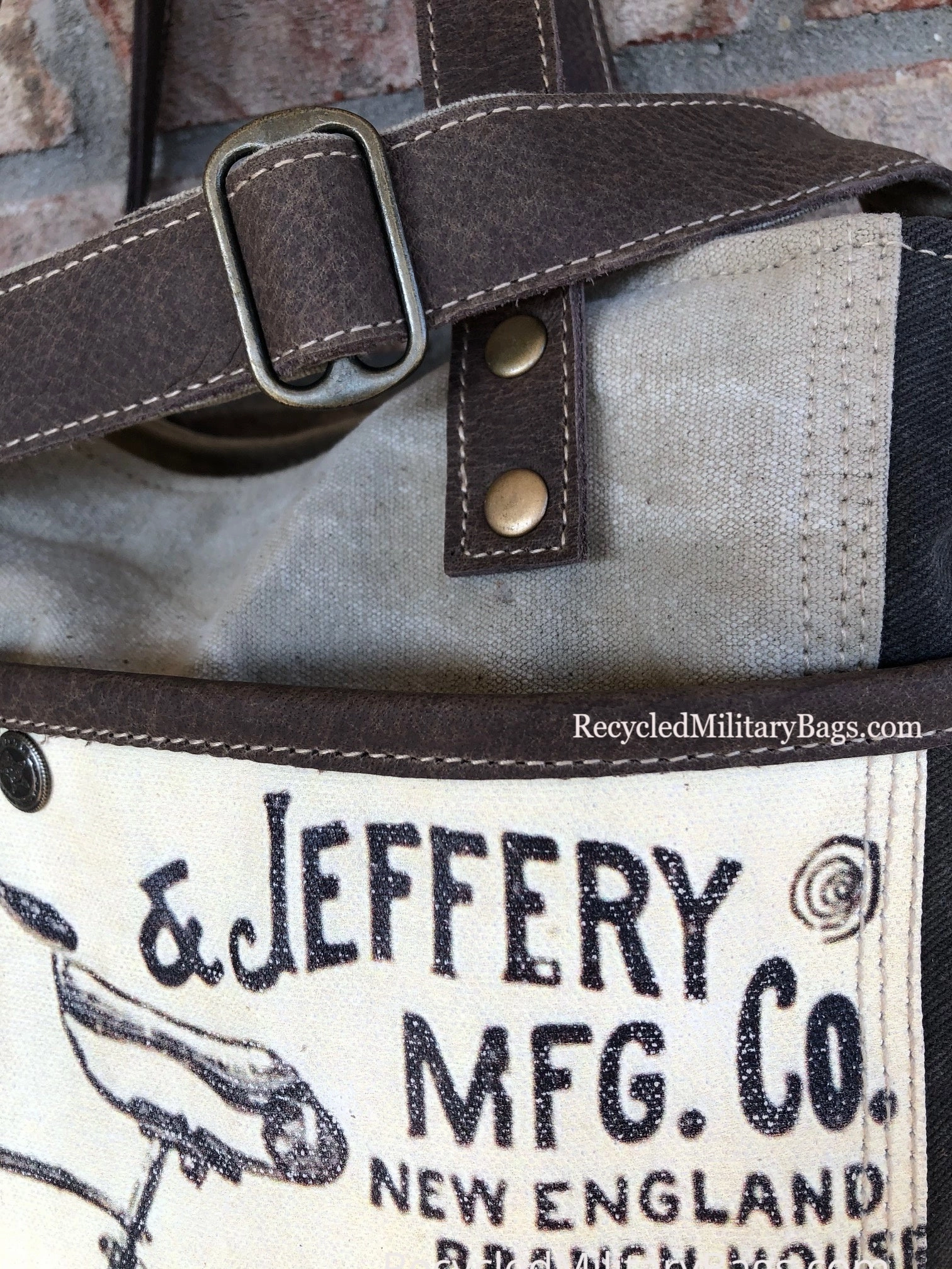 American Ramblers Bicycle Sustainable Canvas Tote