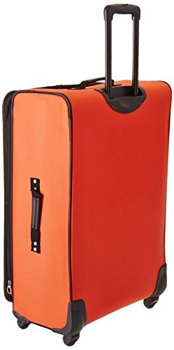 American Tourister Pop Plus 3-Piece Softside (SP21/25/29) Luggage Set with Multi-Directional Spinner Wheels, Orange