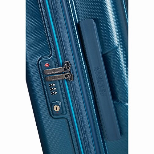 American Tourister Technum Spinner Hardside 20, Metallic Blue