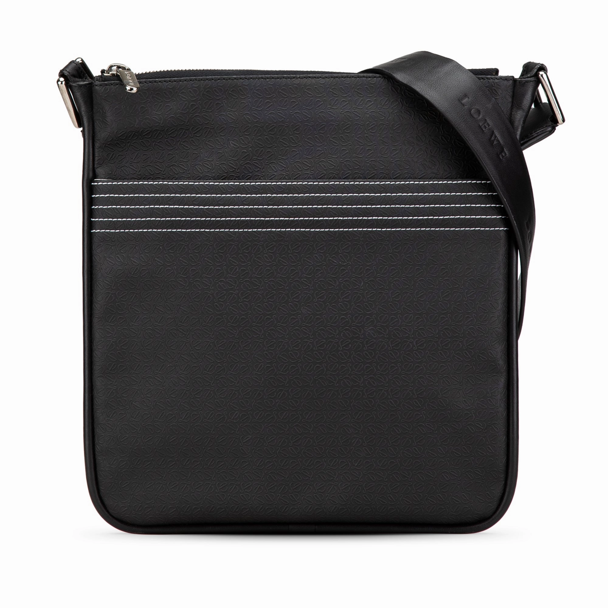 Anagram Leather Crossbody