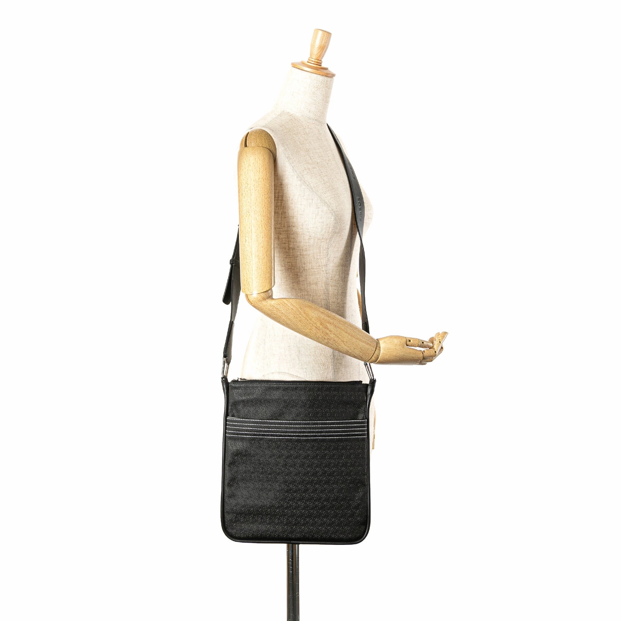 Anagram Leather Crossbody