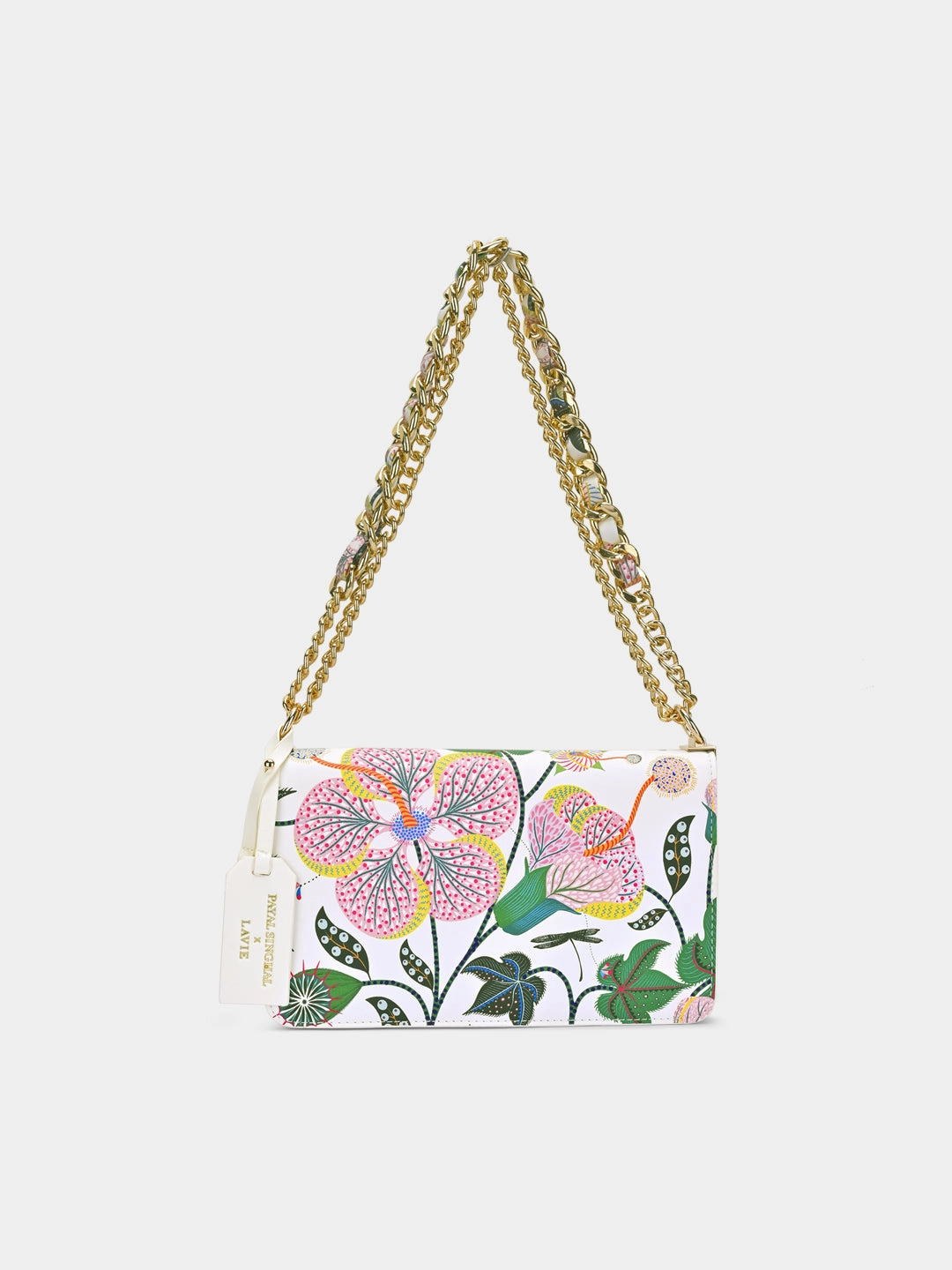 Anar Mor Print Medium Flap Sling Bag
