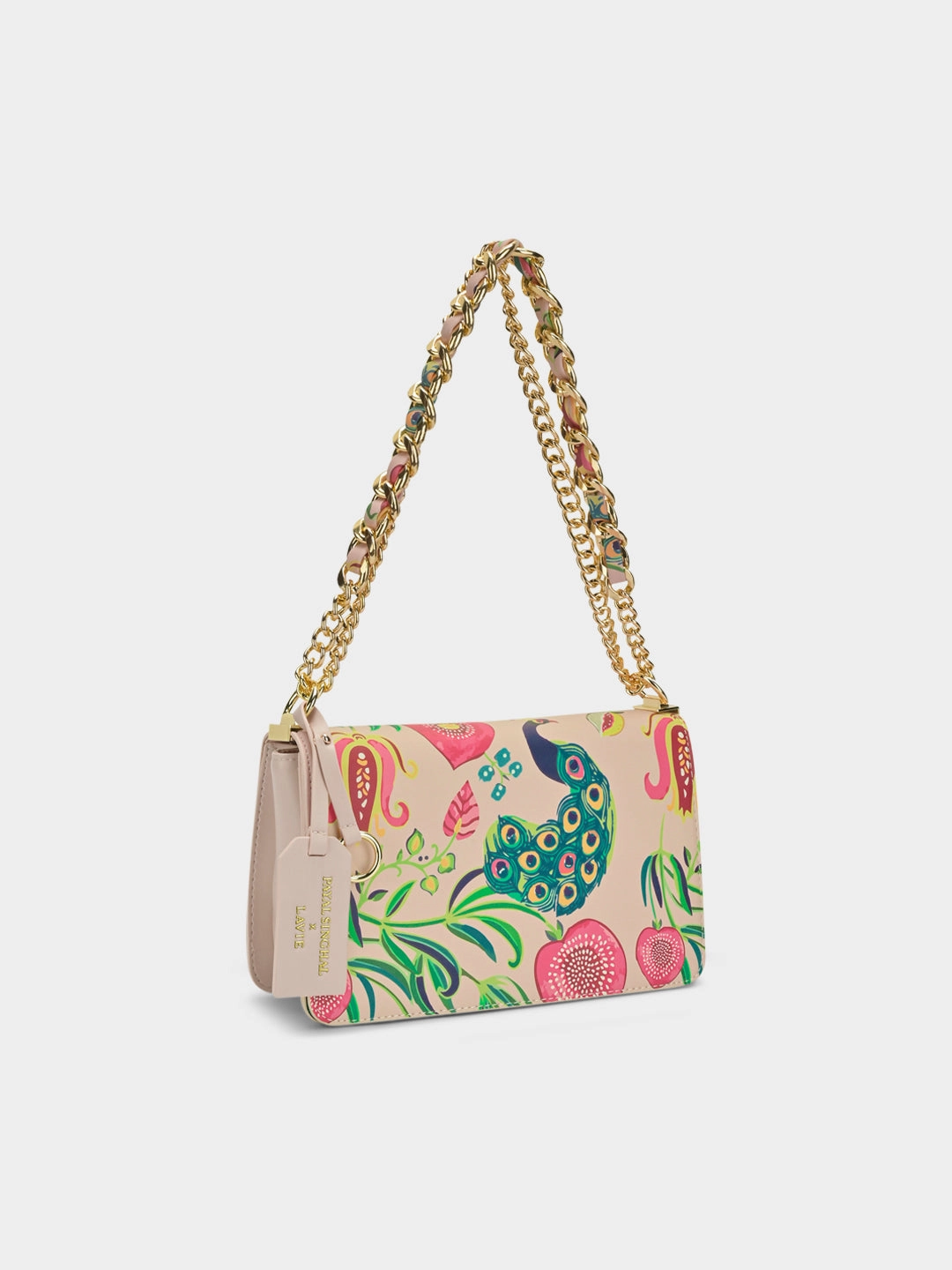 Anar Mor Print Medium Flap Sling Bag
