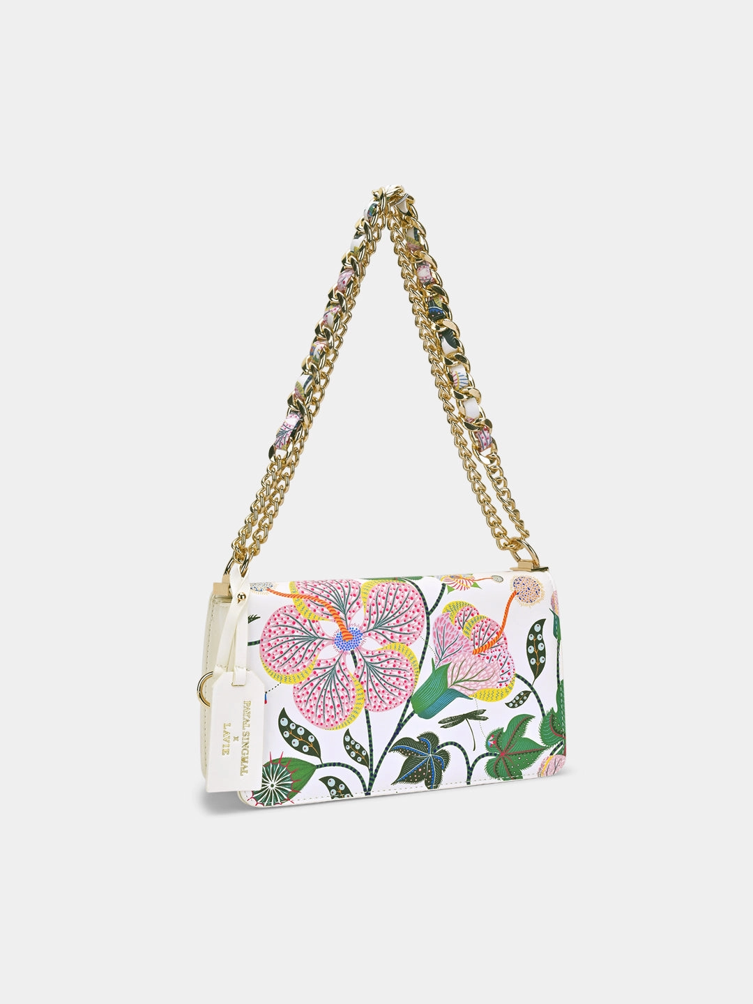 Anar Mor Print Medium Flap Sling Bag