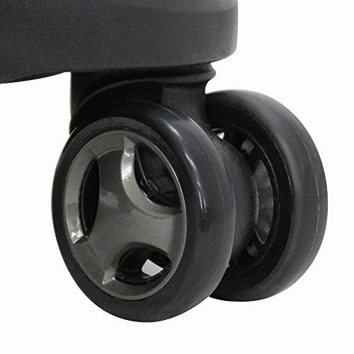 Andiamo Avanti Collection 24 Inch Expandable Spinner, Midnight Black, One Size
