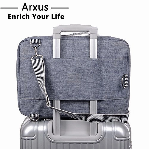 Arxus New Type Multifunctional Fashion Travel Duffel Storage Bag Water Resistant Nylon (Blue)