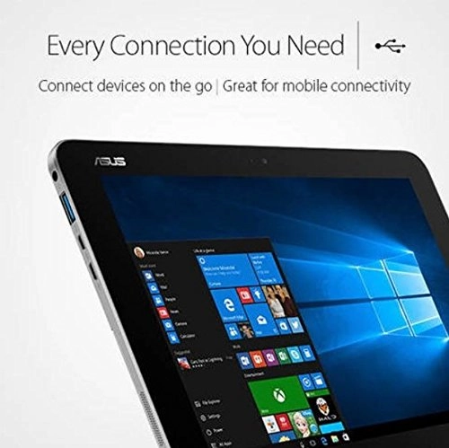 Asus 10.1?Transformer Mini T102Ha-D4-Gr, 2In1 Touchscreen Laptop, Intel Quad-Core Atom, 4Gb Ram,