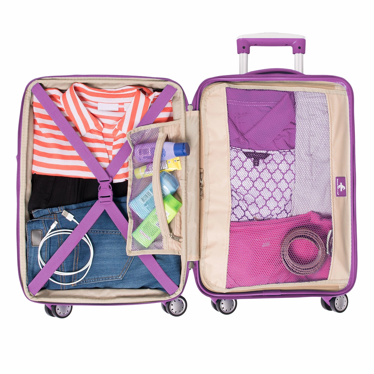 Atlantic Luggage Ultra Lite 4 21" 4-Wheel Hardside Carry-On Luggage