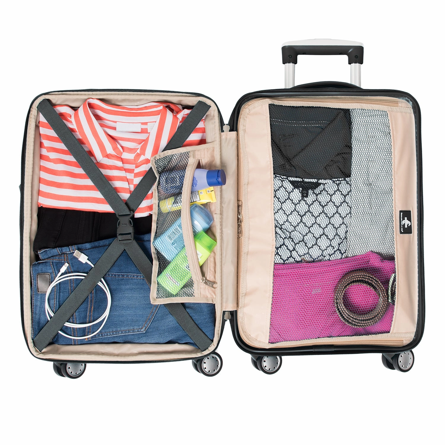 Atlantic Luggage Ultra Lite 4 21" 4-Wheel Hardside Carry-On Luggage