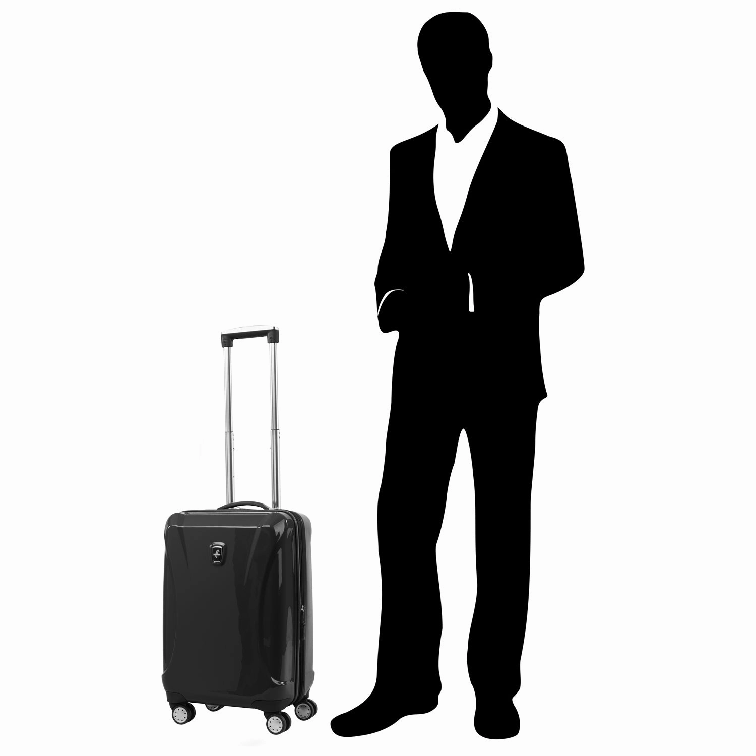 Atlantic Luggage Ultra Lite 4 21" 4-Wheel Hardside Carry-On Luggage