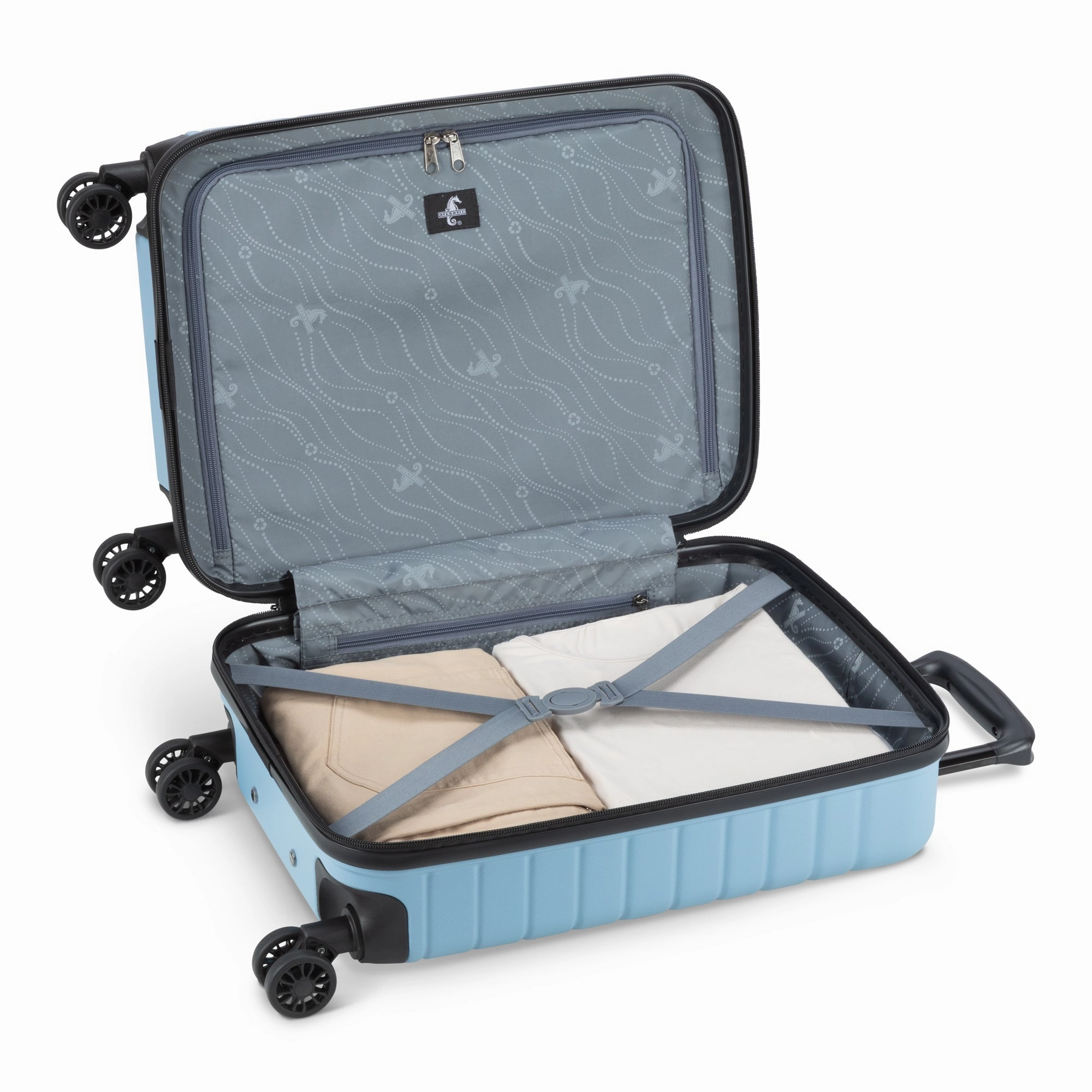 Atlantic Riptide Spinner Carry-On Luggage