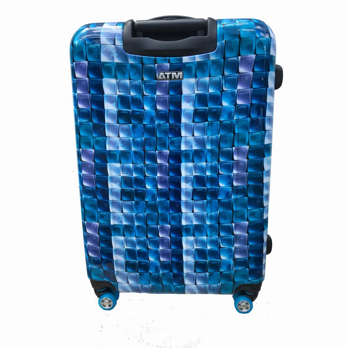 Atm 3D Blue 22In Carry On Spinner
