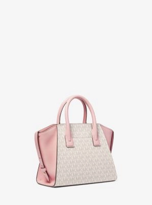 Avril Small Logo Top-Zip Satchel