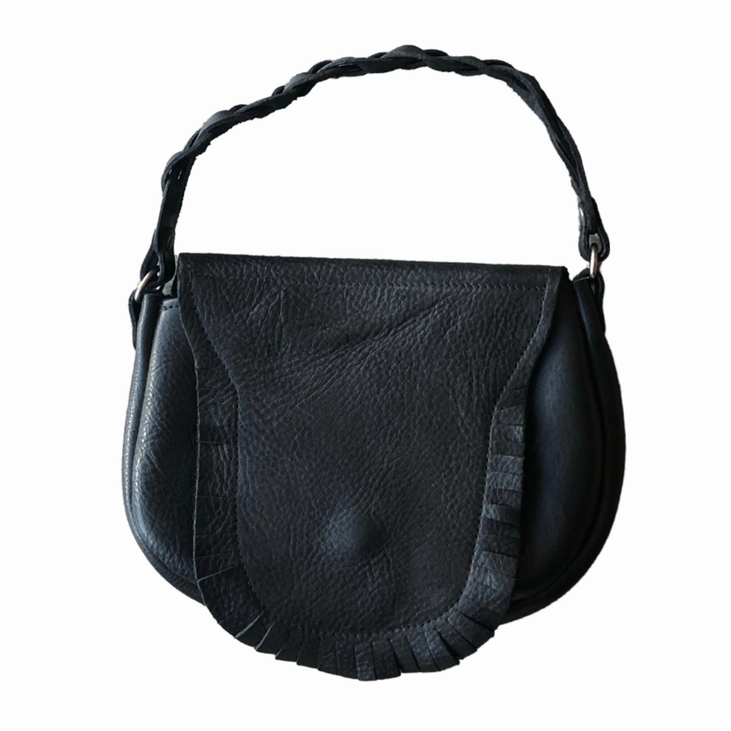 B17 fringe saddle bag