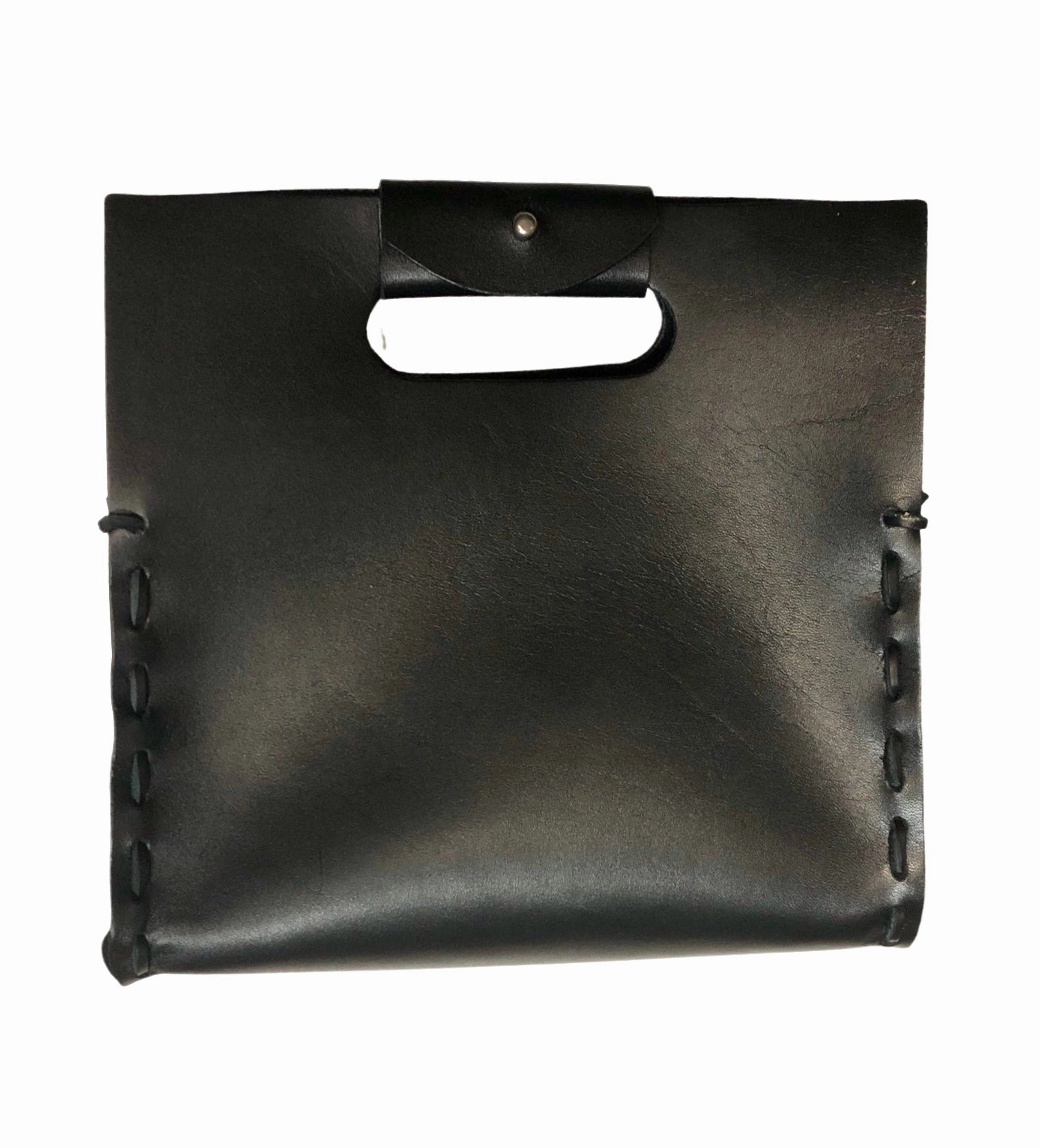 B48 whipstitch clutch