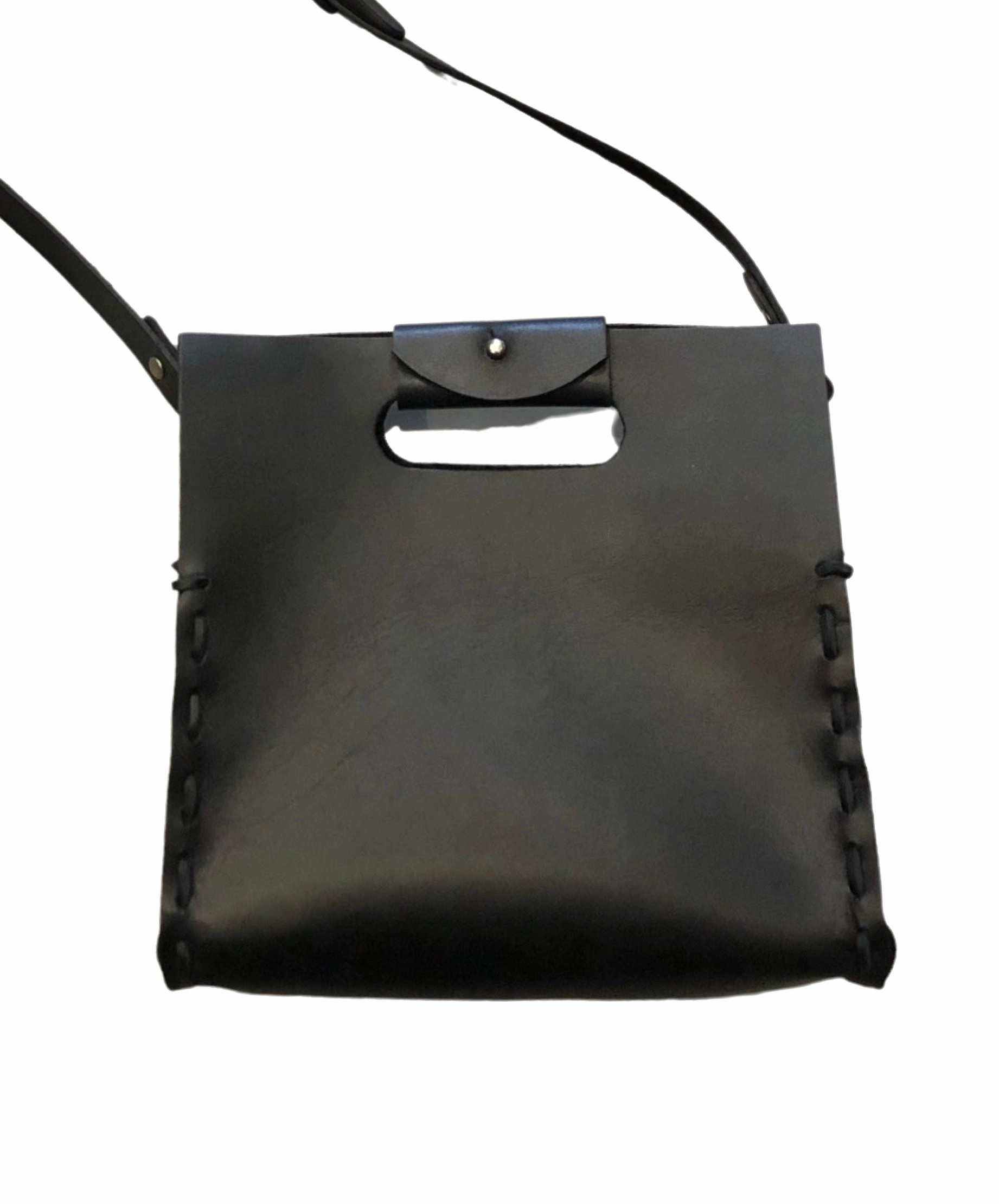 B48 whipstitch clutch
