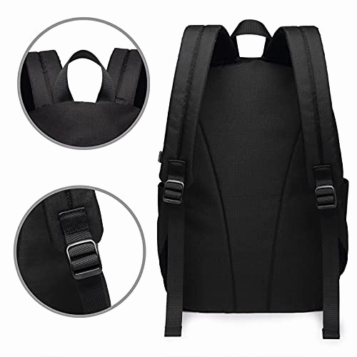 b-ra-wl s-ta-rs Student School Bag Laptop Backpack Casual Tourist Backpack For Men Women