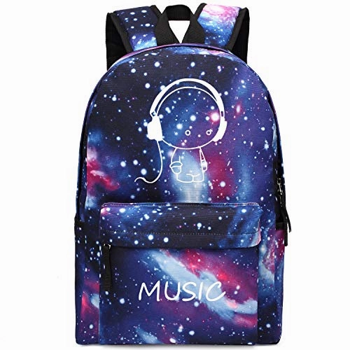 Backpack for School Boys Kids Galaxy Backpack Girls 15.6" Laptop Bookbag Travel Daypack