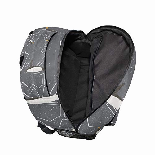 Backpack Travel Blue Cartoon Penguin School Bookbags Shoulder Laptop Daypack College Bag for Womens