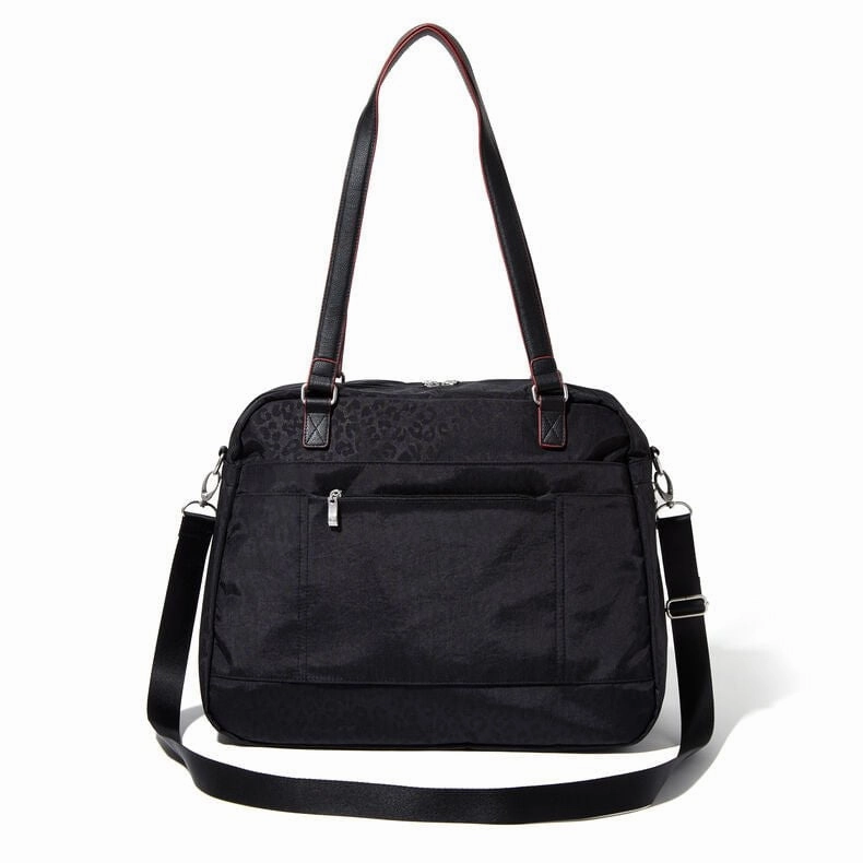 Baggallini Overnight Expandable Laptop Tote With RFID Phone Wristlet